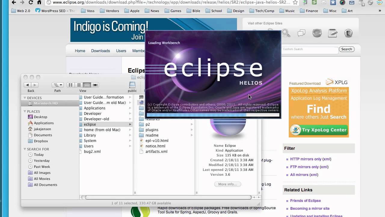 Eclipse download for android development